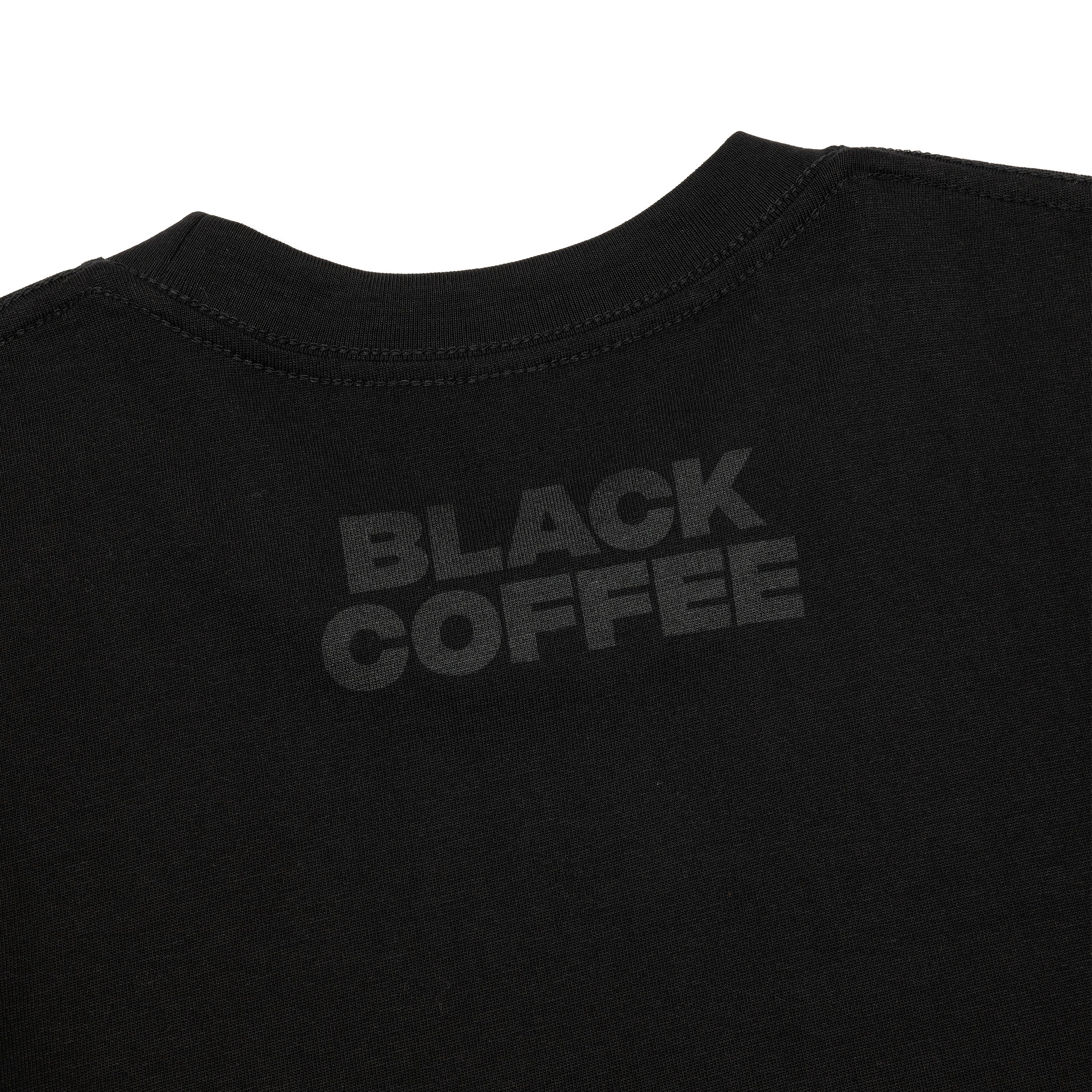 Black Coffee - Black on Black Tee